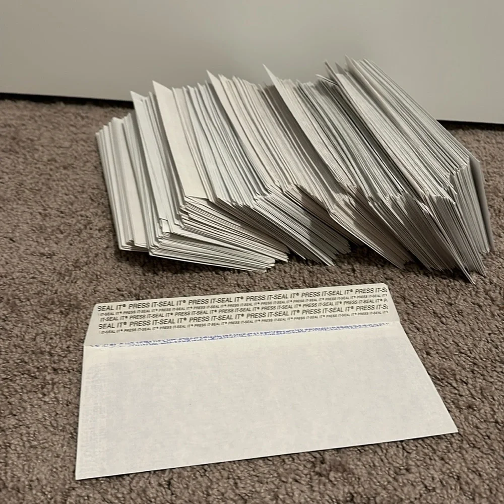 Press & Seal Security Business envelopes